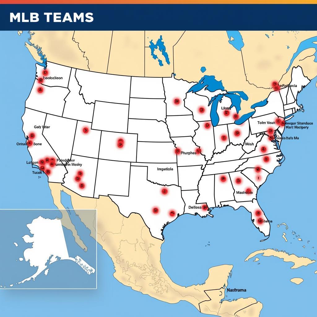 Interactive Map of MLB Teams