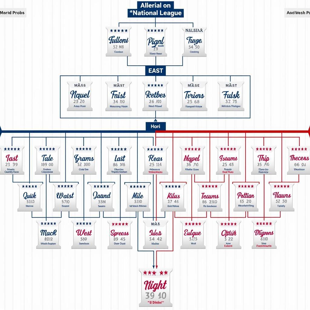 Major League Baseball League Structure