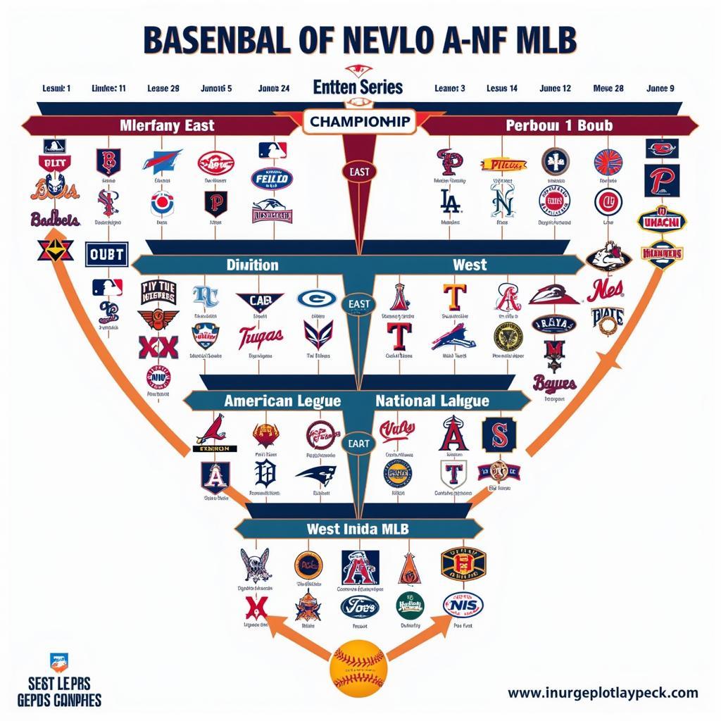 Major League Baseball League and Division Structure