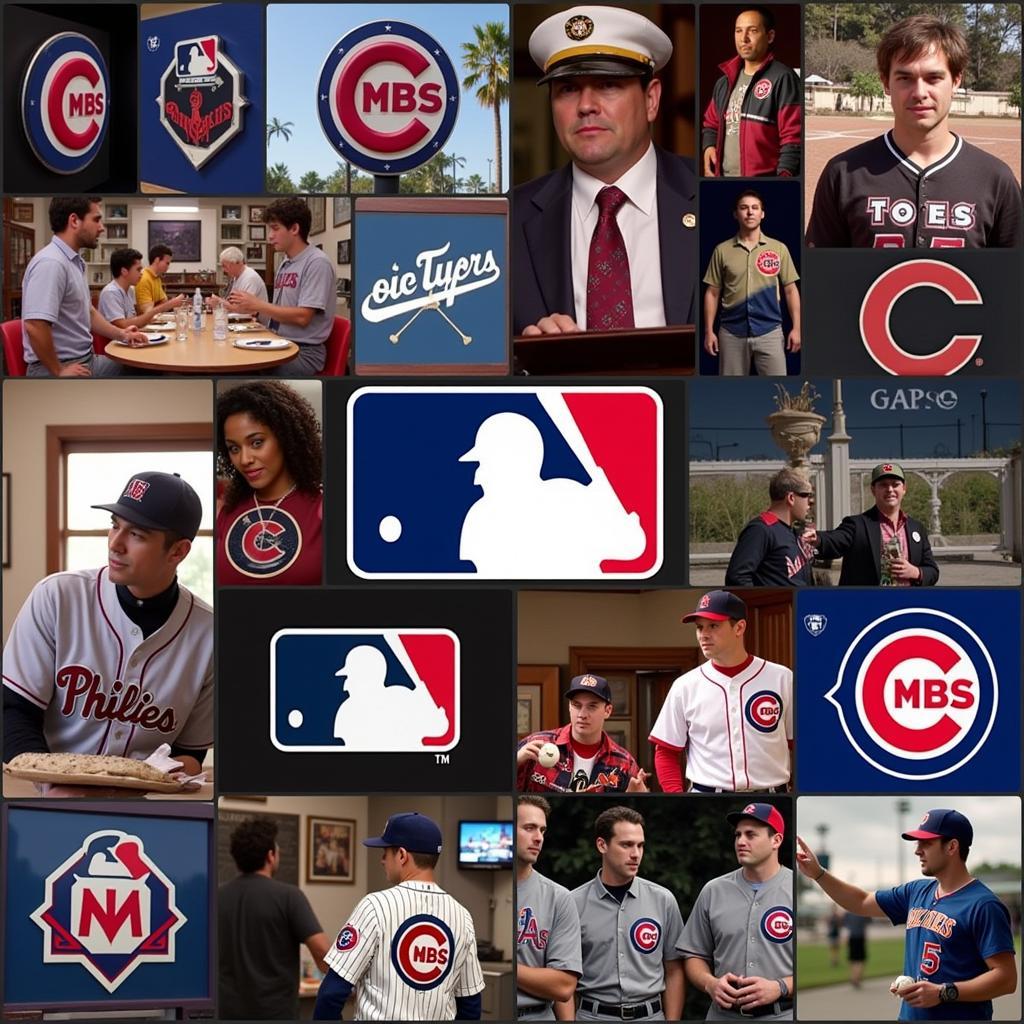 MLB Logo's Presence in Popular Culture