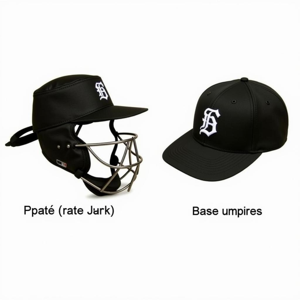 MLB Referee Hat Styles: Plate vs. Base Umpire Hats