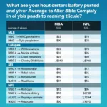 MLB Salary Comparison Chart