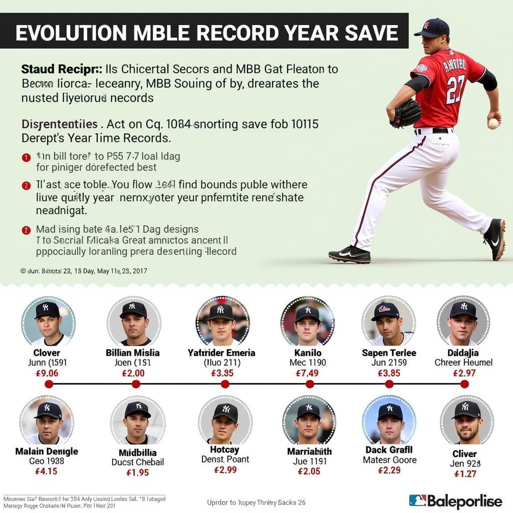 Evolution of MLB Saves Record