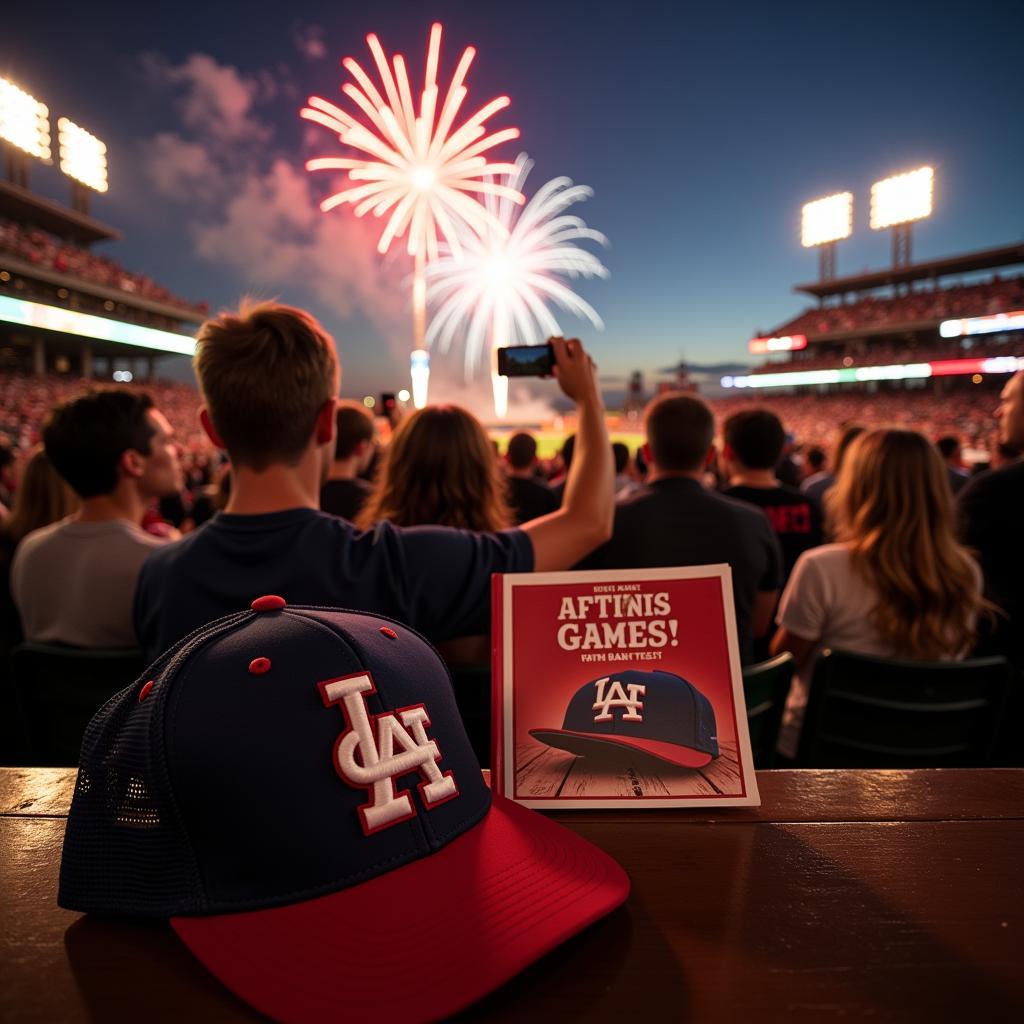 Post-Game Activities and Memories at an MLB Stadium