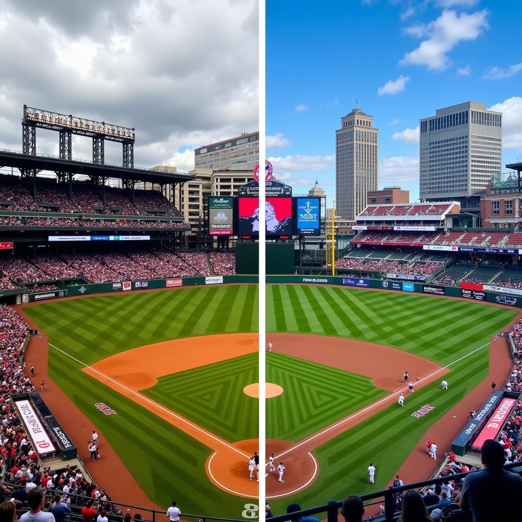 Evolution of MLB Stadium Design: Then and Now