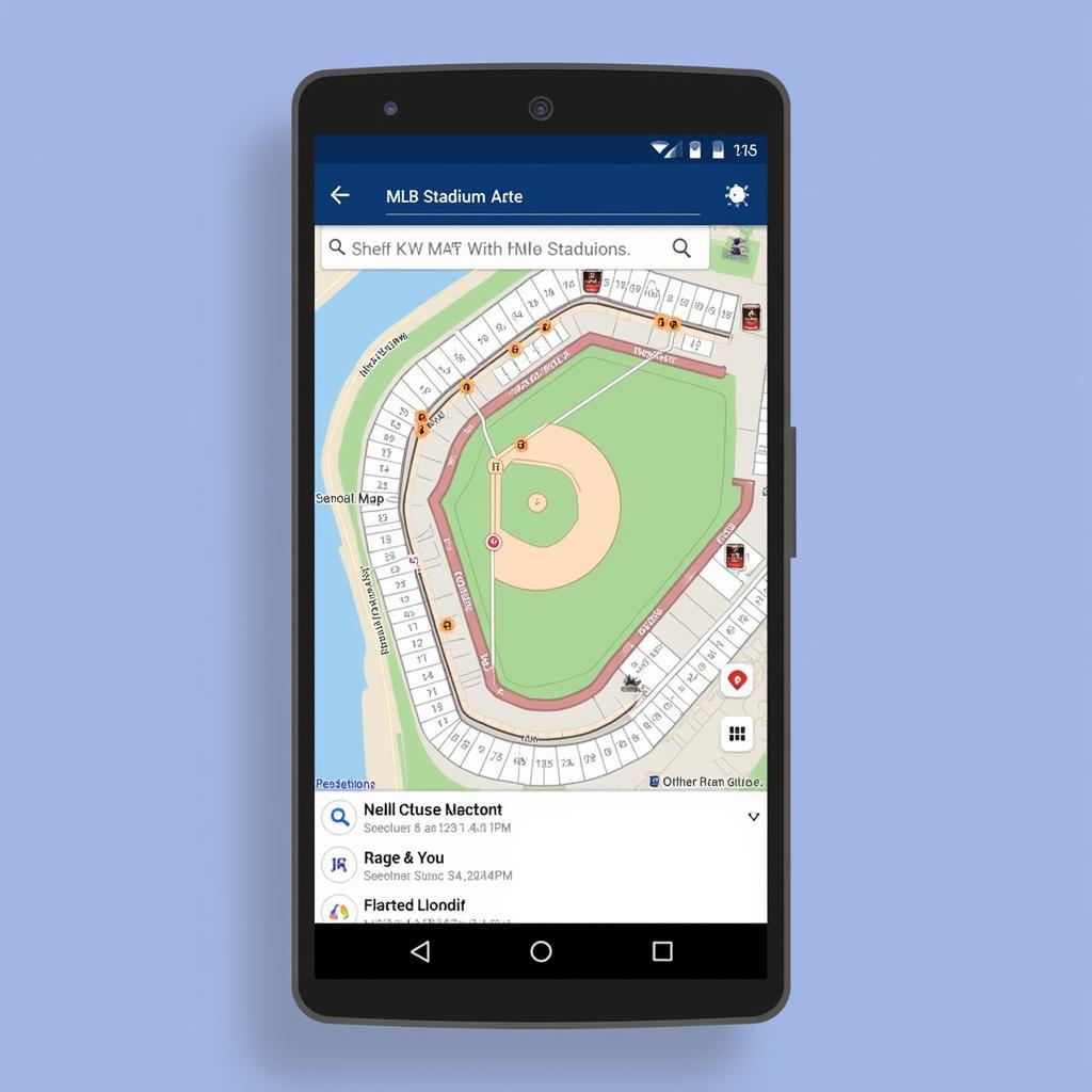 Mobile-Friendly MLB Stadium Map