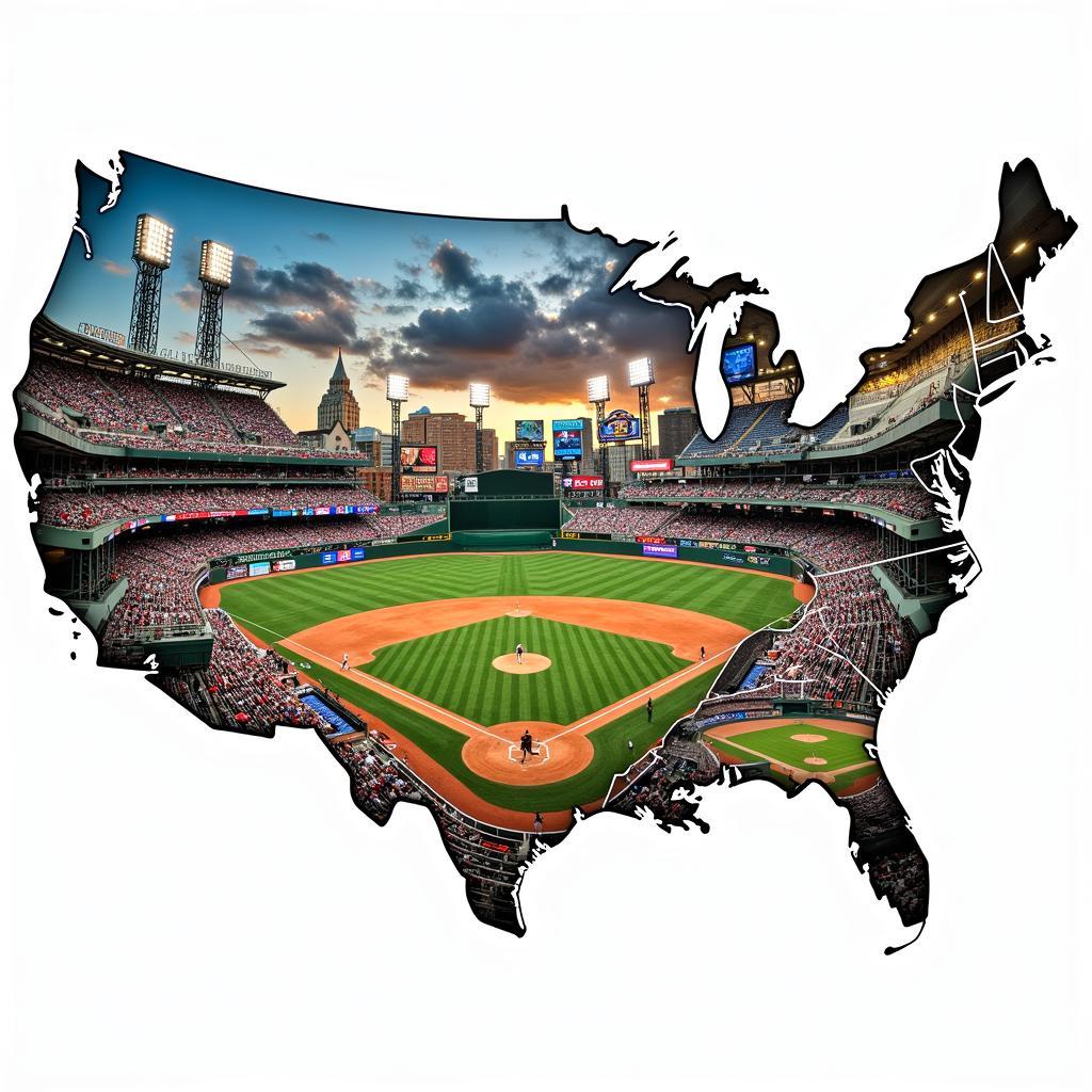 MLB Stadiums Across America