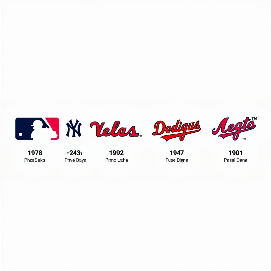 Evolution of the Major League Baseball Symbol Through the Years