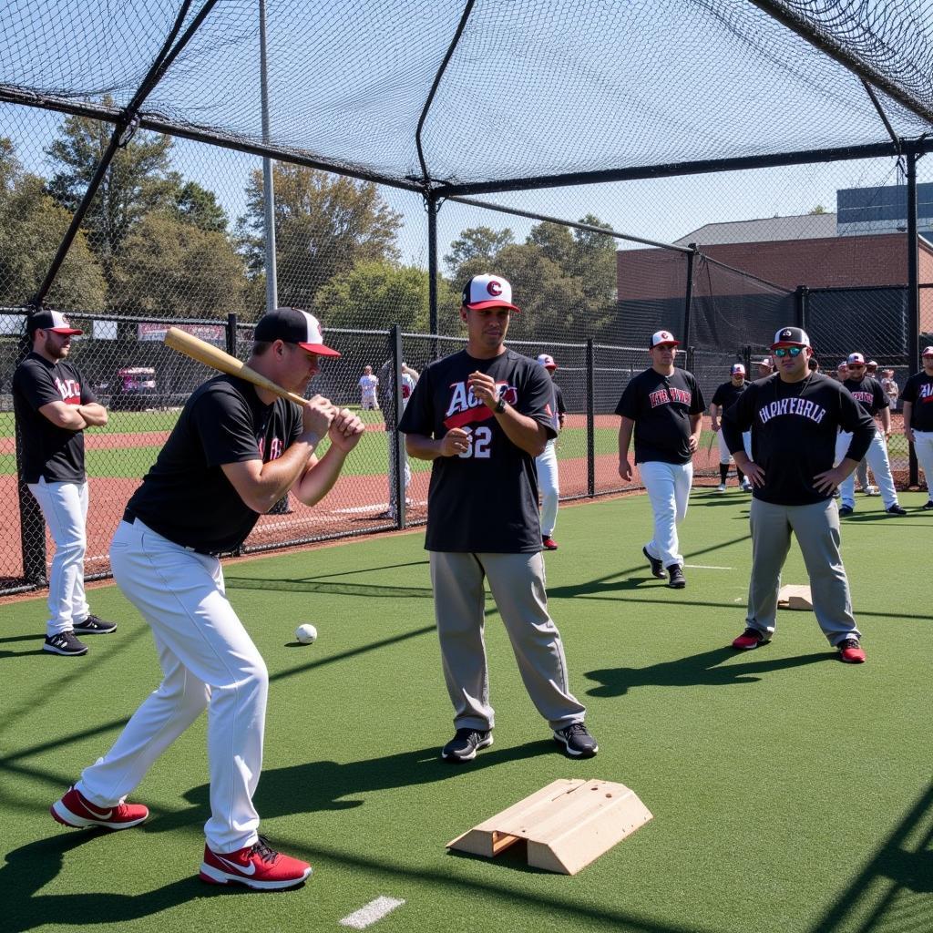 MLB Team Batting Practice