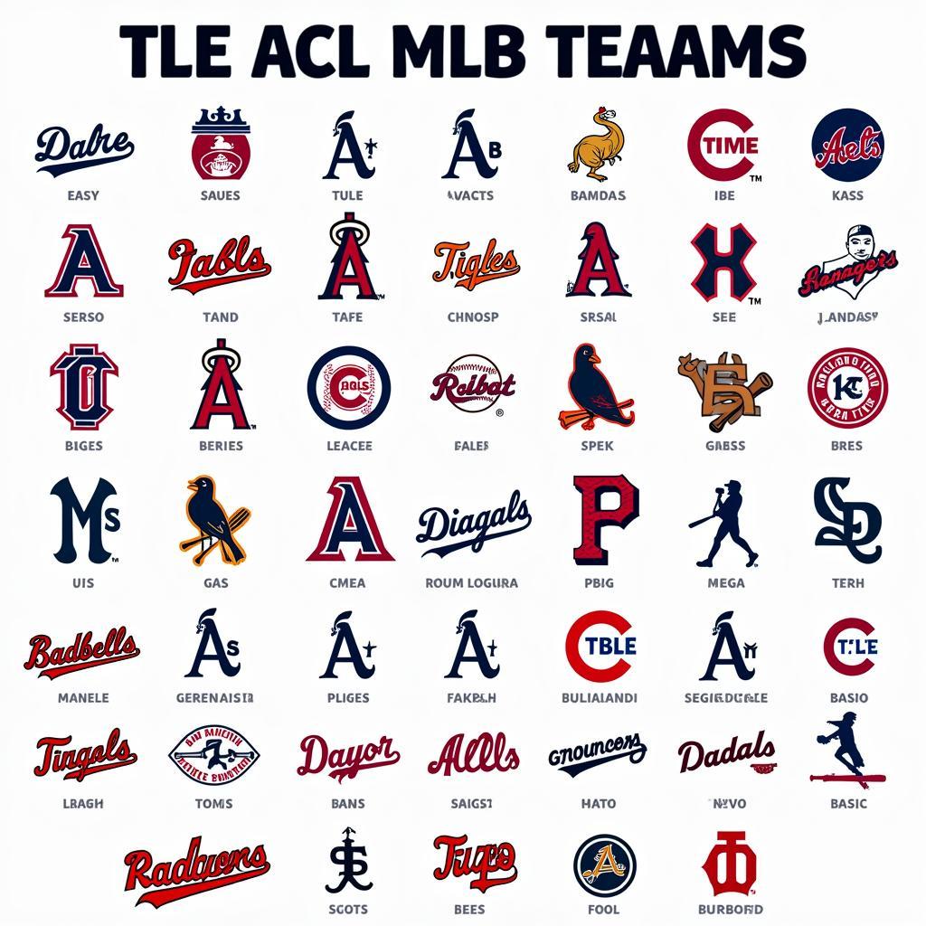 MLB Team Logos: A Visual Guide