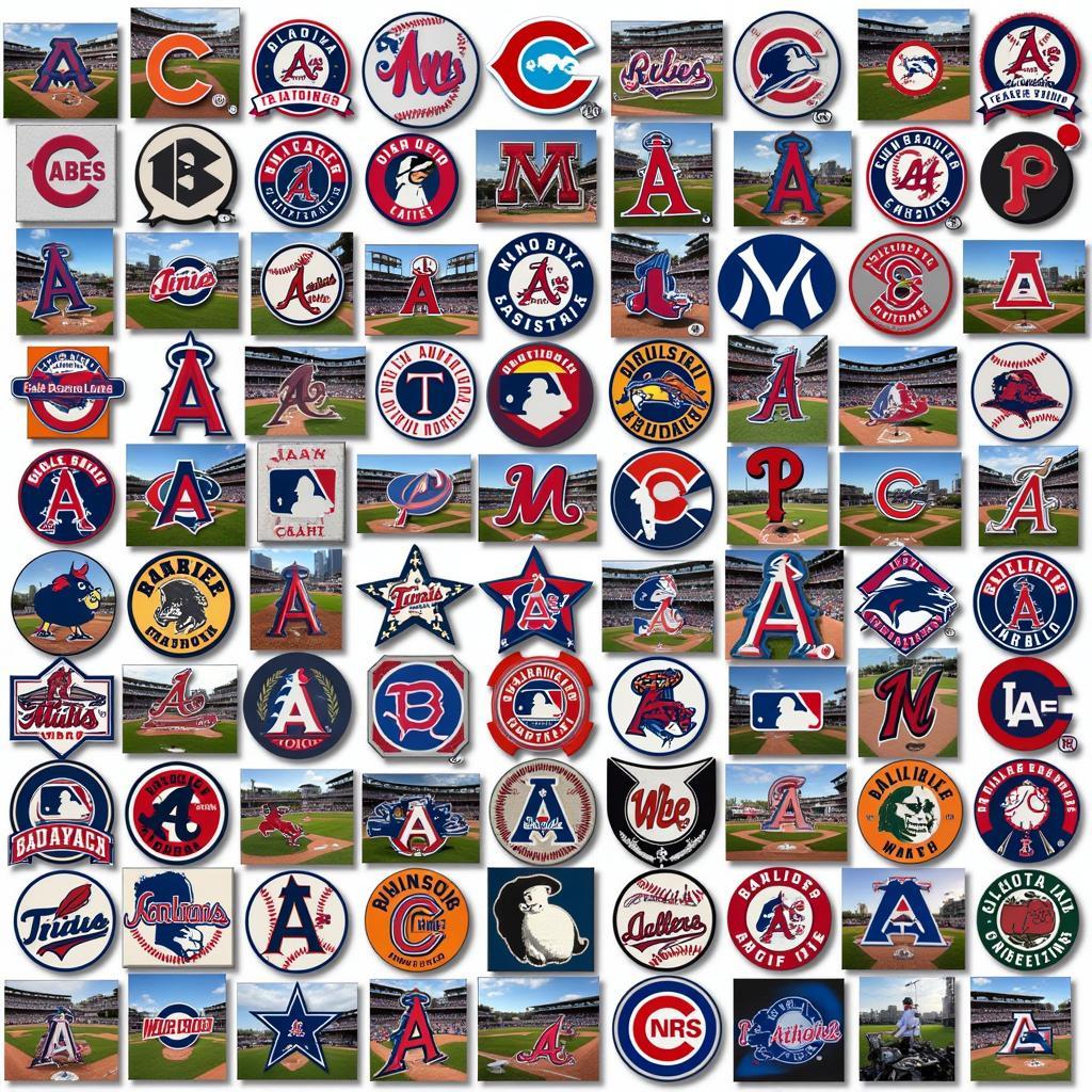 MLB Team Logos and Stadiums