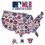 MLB Team Logos and States