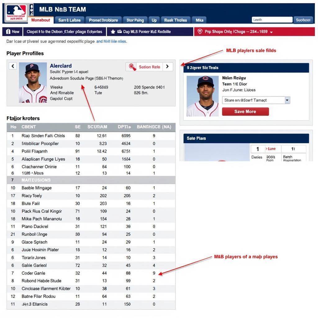 Exploring MLB Team Pages: Rosters and Statistics