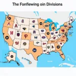 MLB Teams Divisional Structure