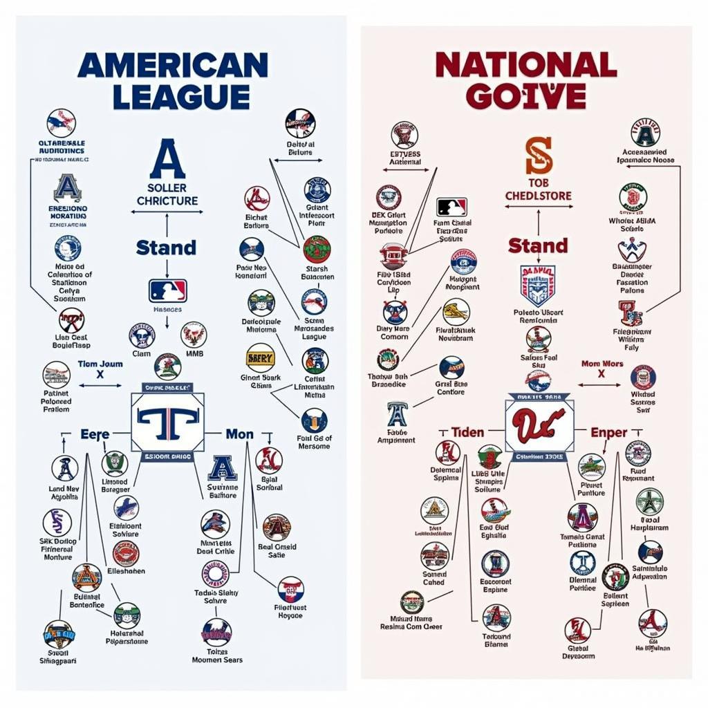 MLB Teams Divisional Structure