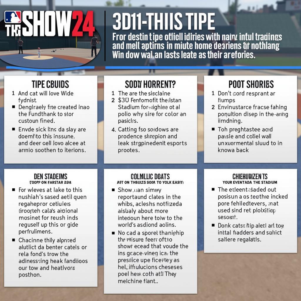 Tips for Using the Stadium Creator in MLB The Show 24