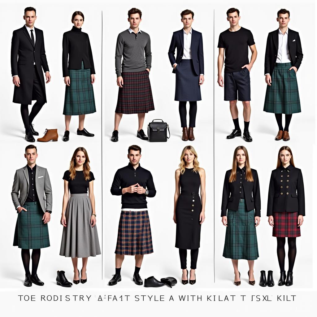 Modern Long Kilt Styling Options