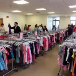 Mom to Mom Sale Clothing Racks in Oakland County