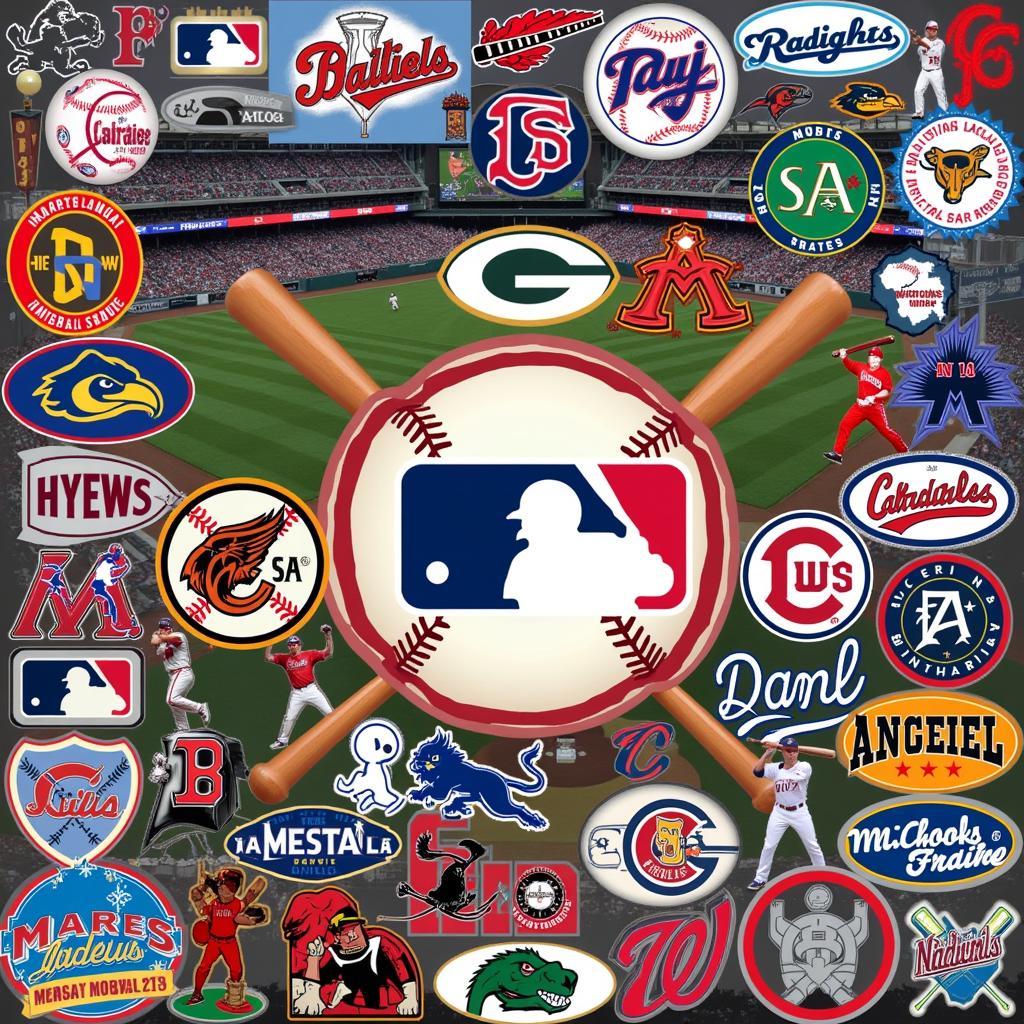 National League Baseball Teams Image