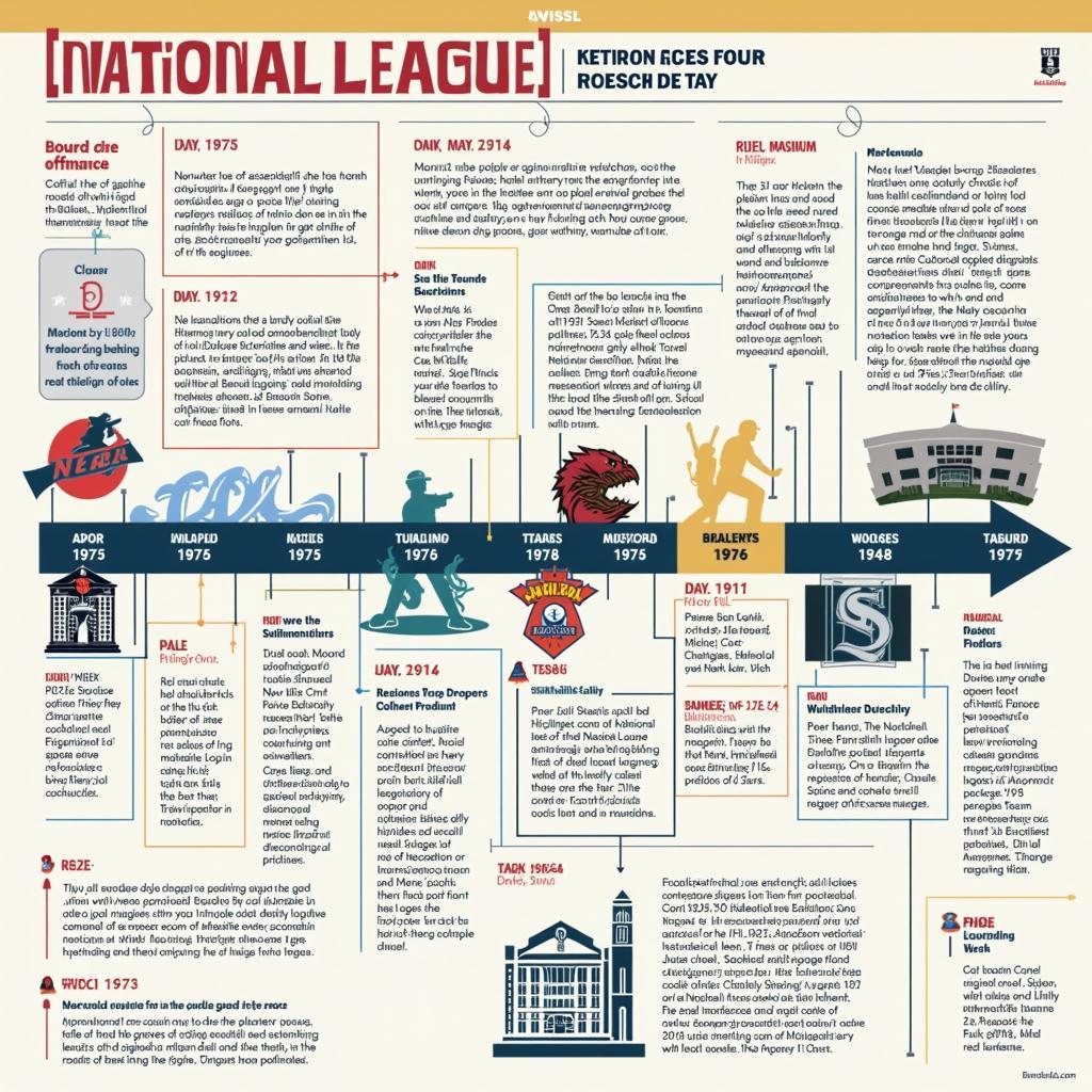 National League Historical Timeline