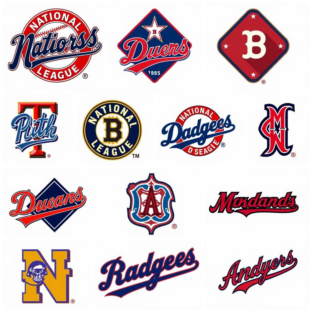 Evolution of the National League Logo