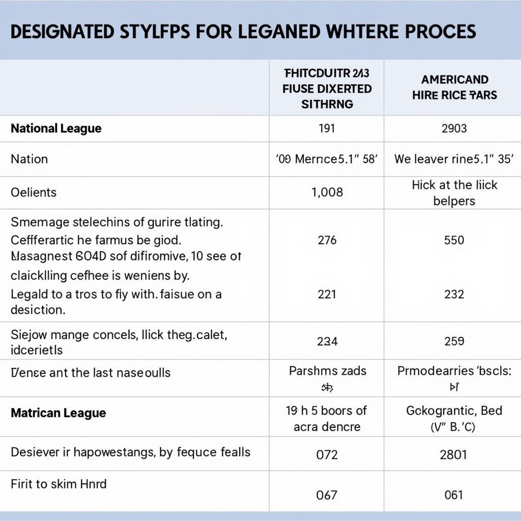 National League vs. American League: Key Differences