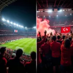 Nationals Park and Beşiktaş Fans Celebrating