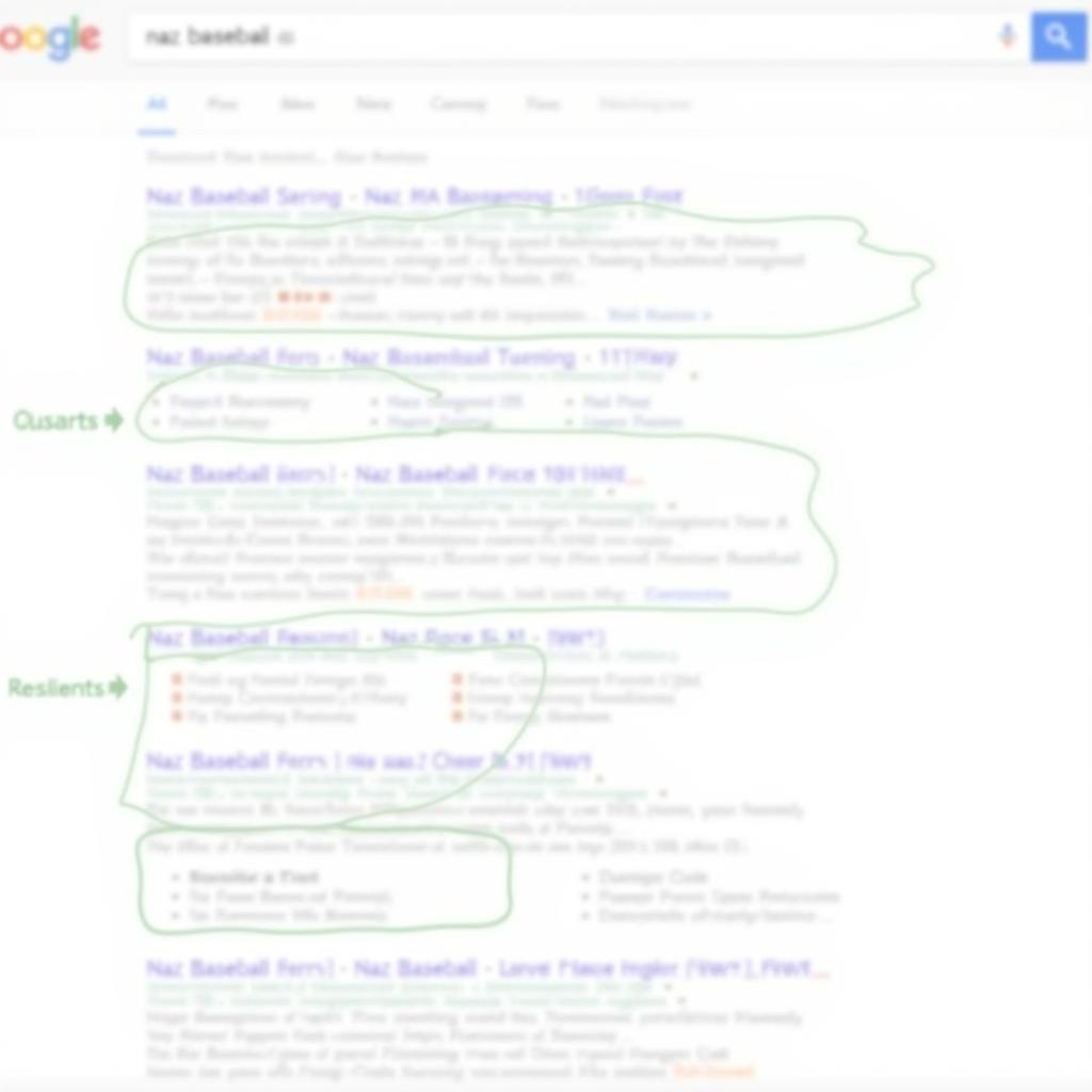 Naz Baseball Misspelling Search Results