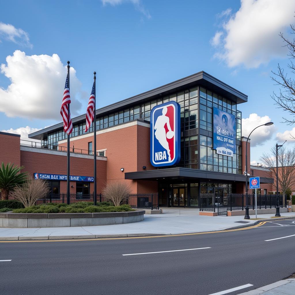 NBA Hall of Fame Building Exterior