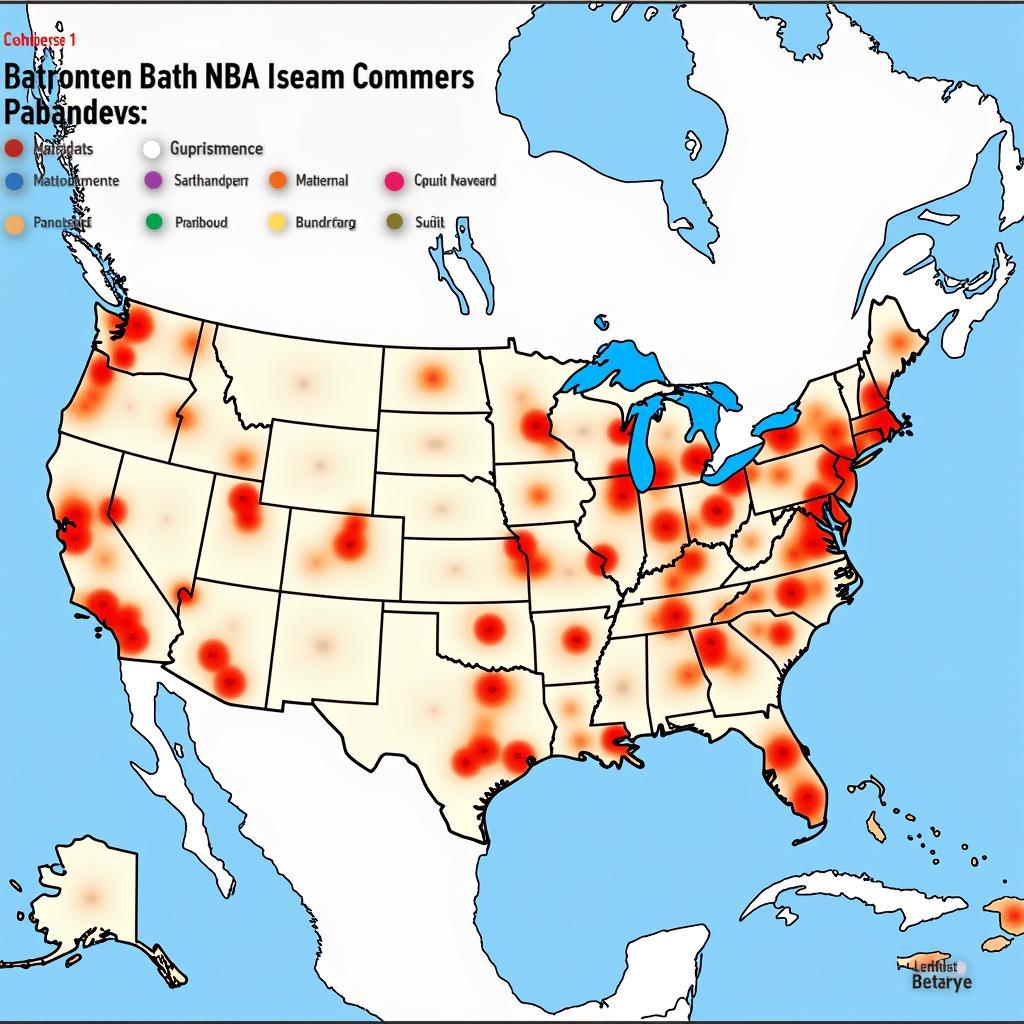 NBA Teams by State Overview