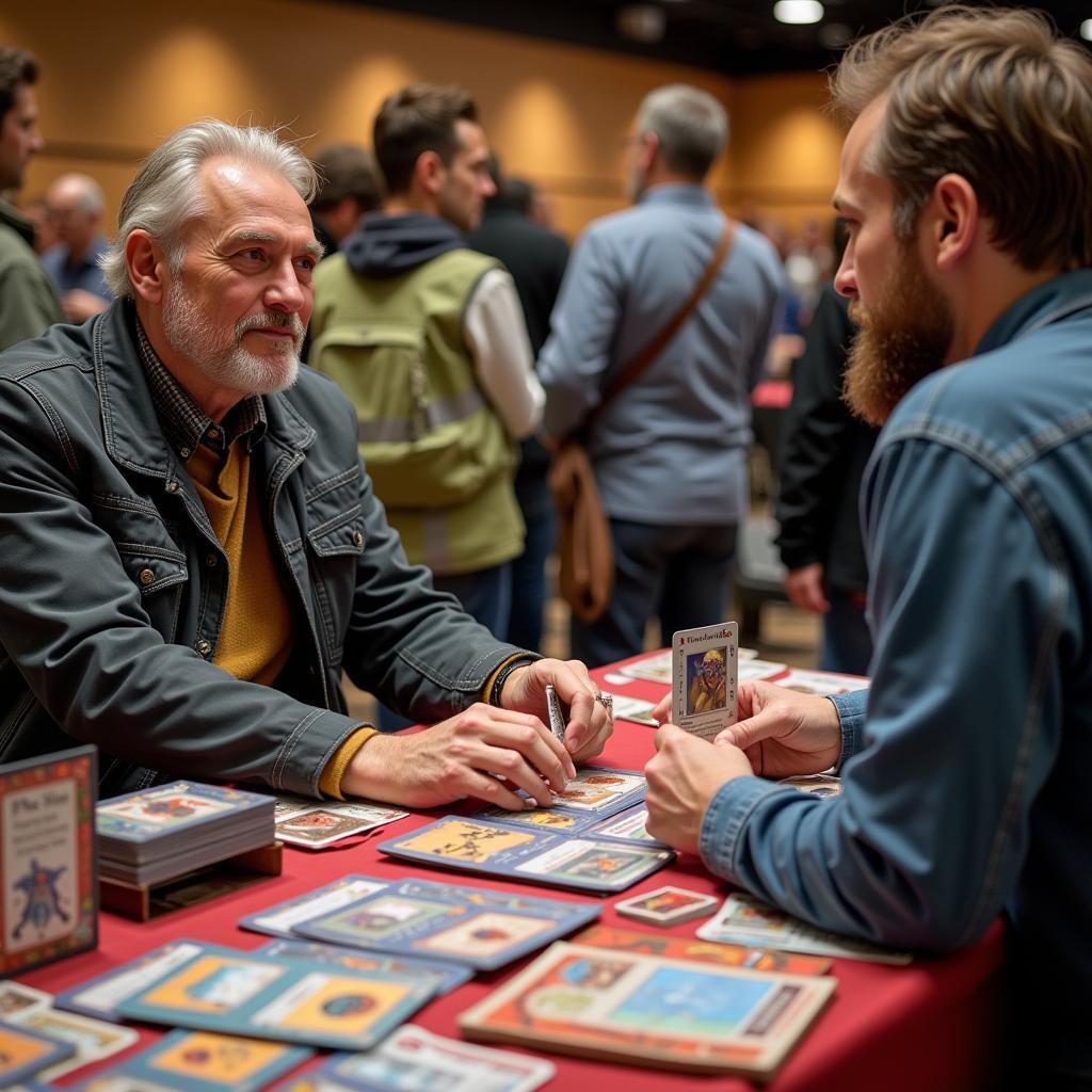 Negotiating at a Card Show