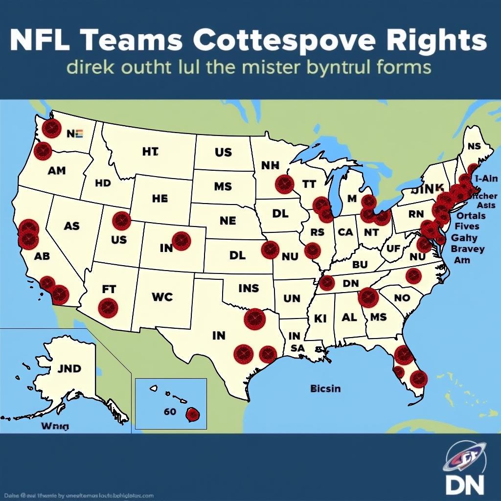 NFL Teams Across the USA