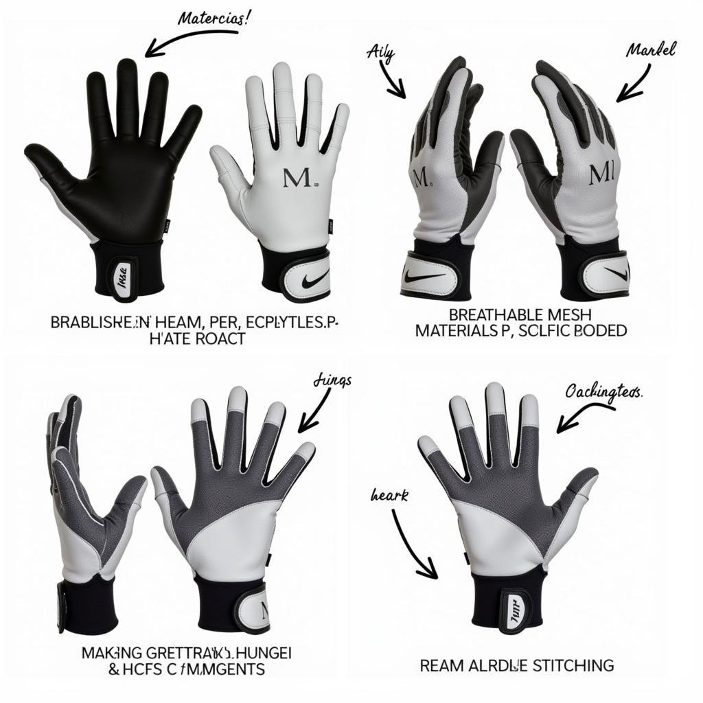 Nike Batting Glove Technology and Materials