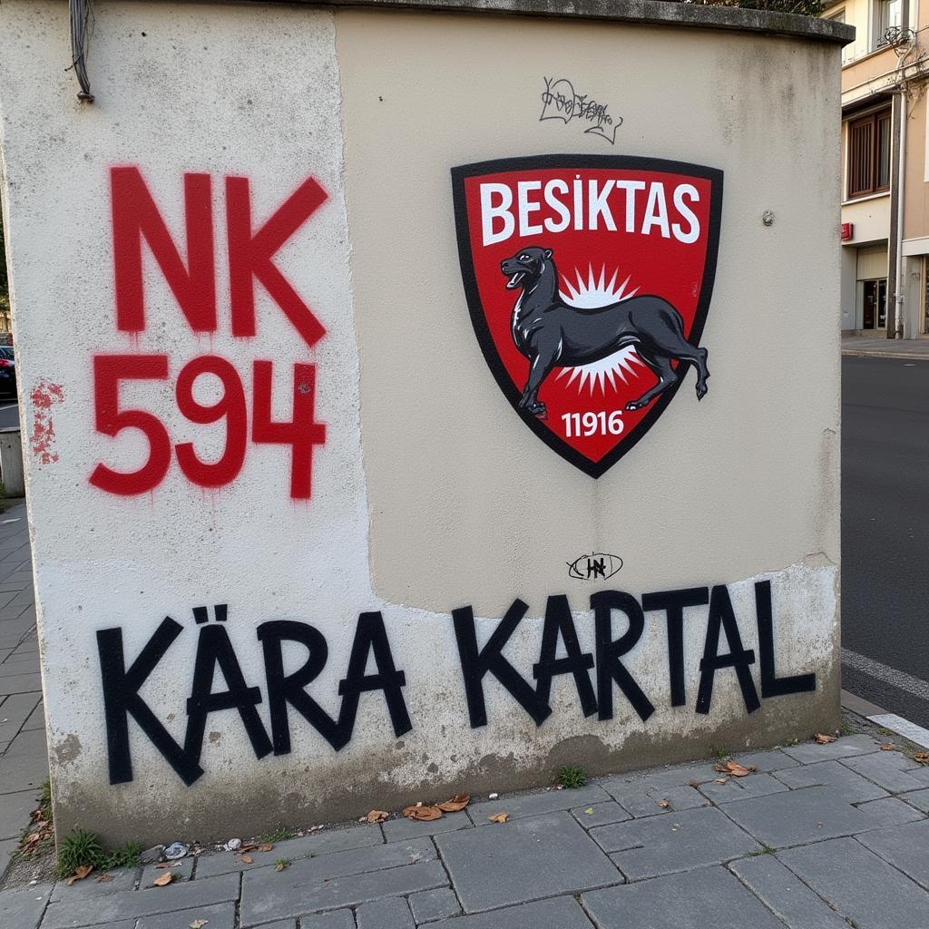 NK 594 Beşiktaş Graffiti