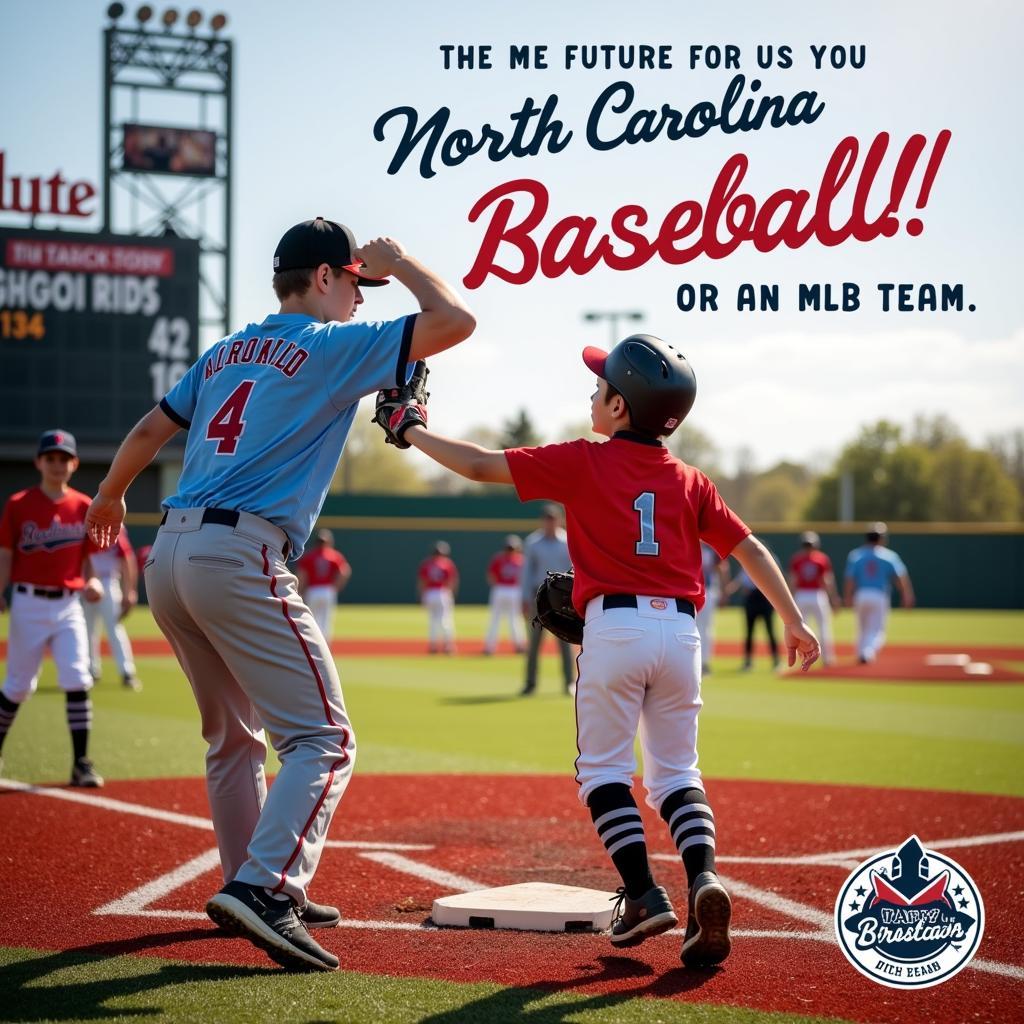 North Carolina youth baseball representing the future of MLB