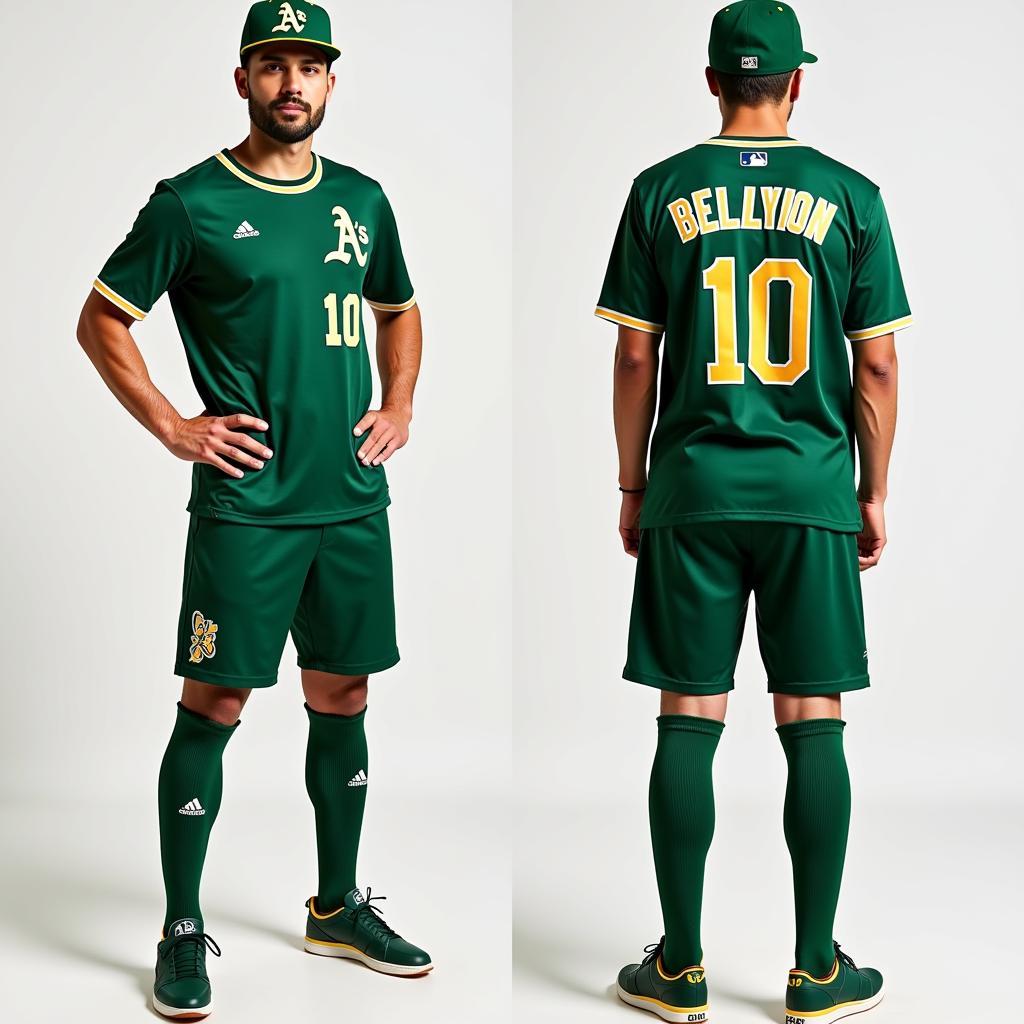 Oakland A's Hat with Besiktas Matchday Outfit