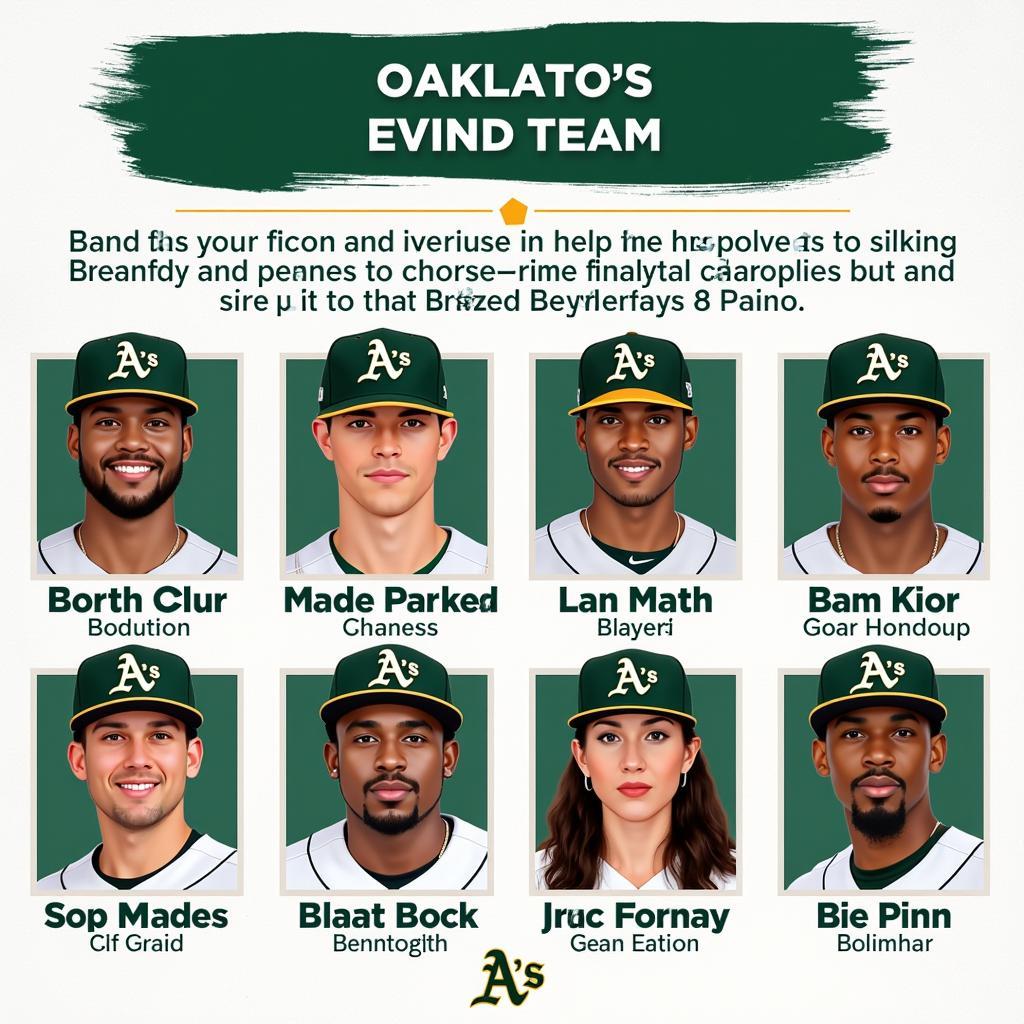 Key Players in the Oakland A's Roster