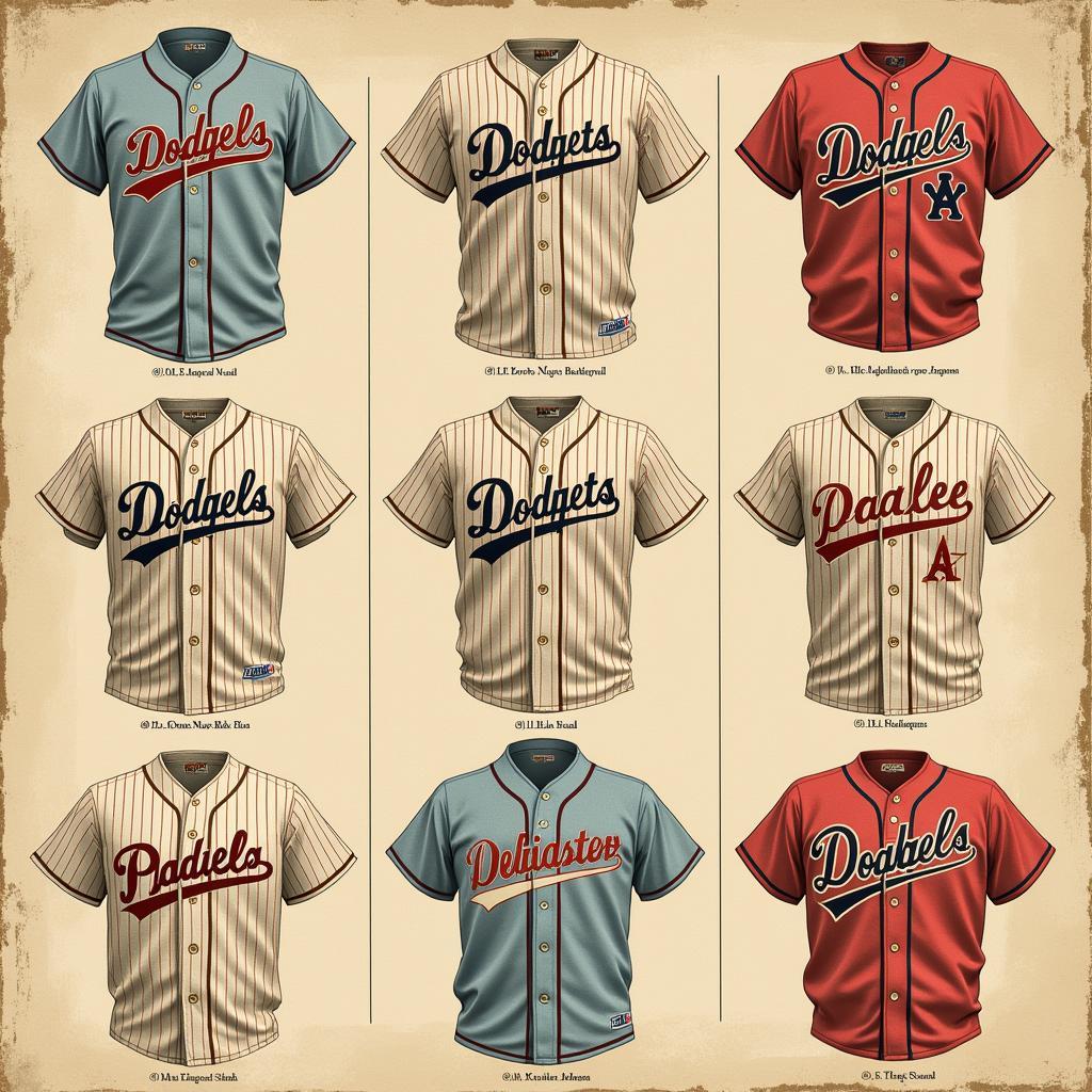 Original eight MLB teams lineup