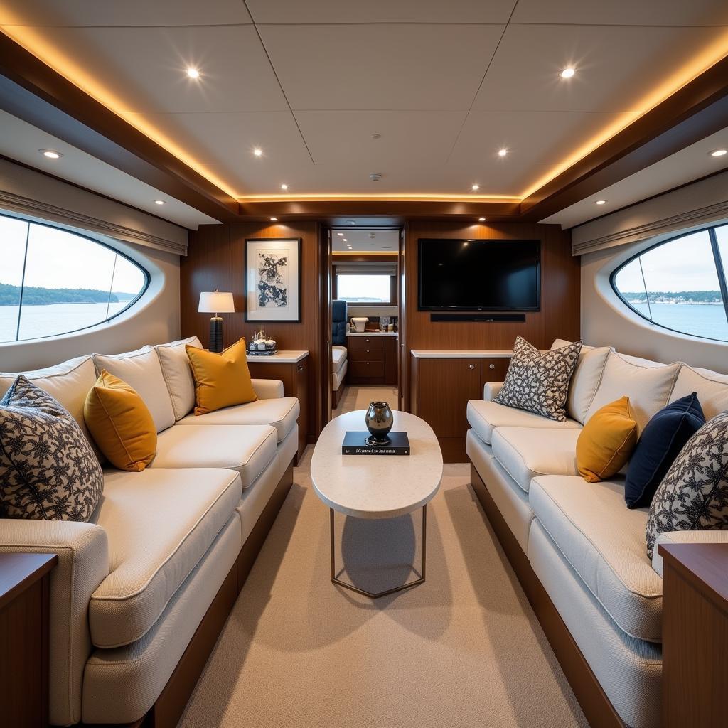 Palmer Johnson 135 Interior Luxury