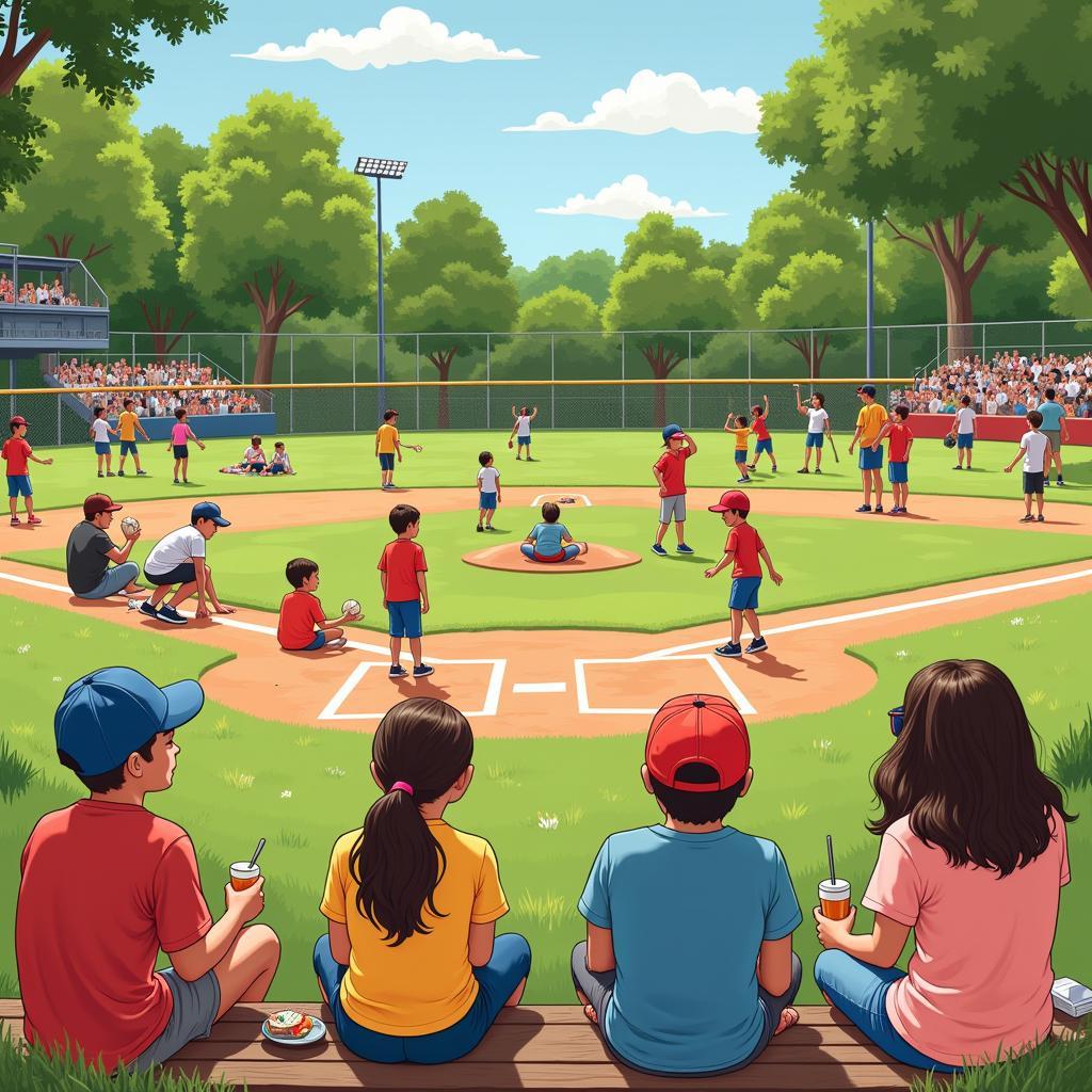 Community Building Through Park League Baseball