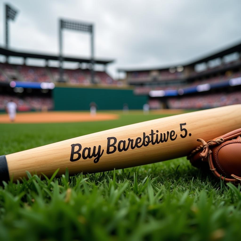 Personalized Baseball Bat