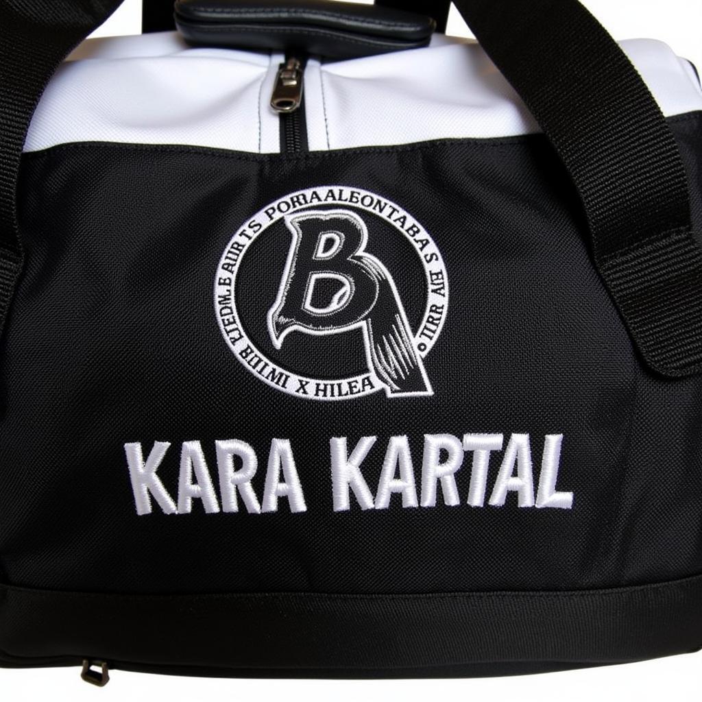 Personalized Besiktas duffle baseball bag