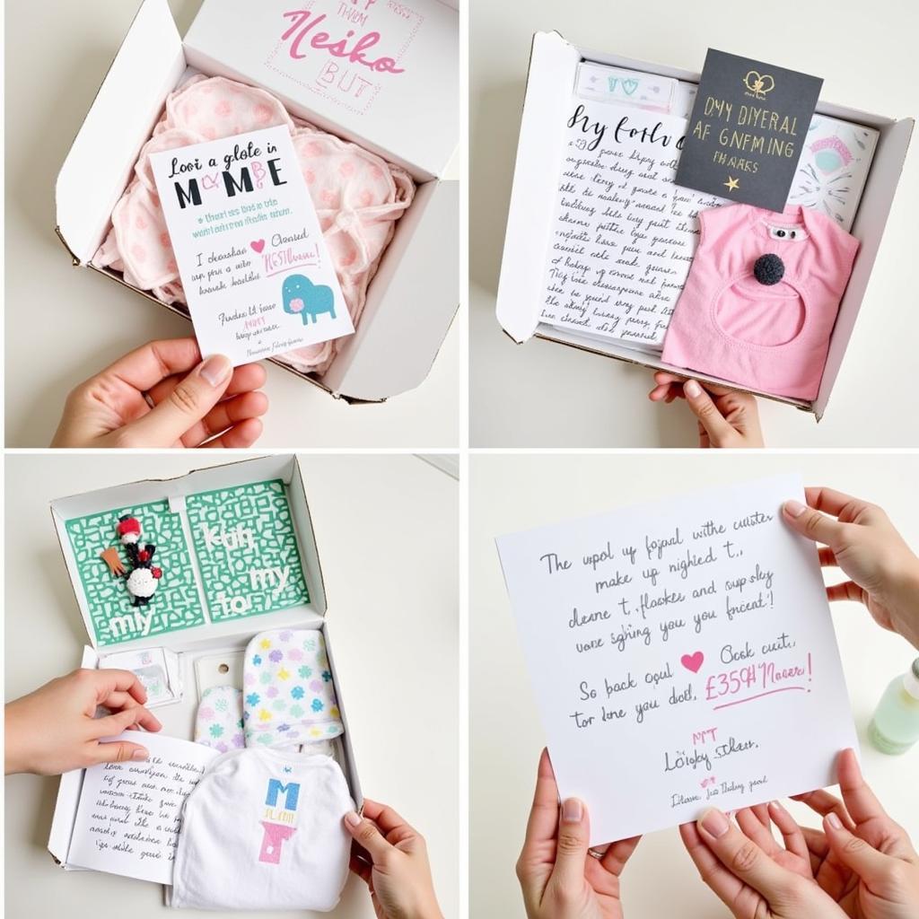 Personalized Gender Reveal Gift Box Ideas: Add a unique touch to your gift.