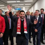 Peter Ruiz Arriving at Besiktas