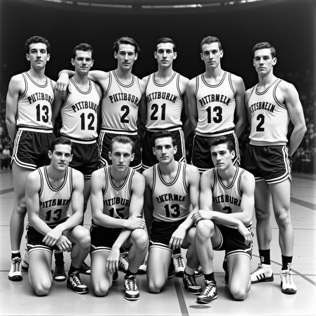 Pittsburgh Ironmen Team Photo 1946-47