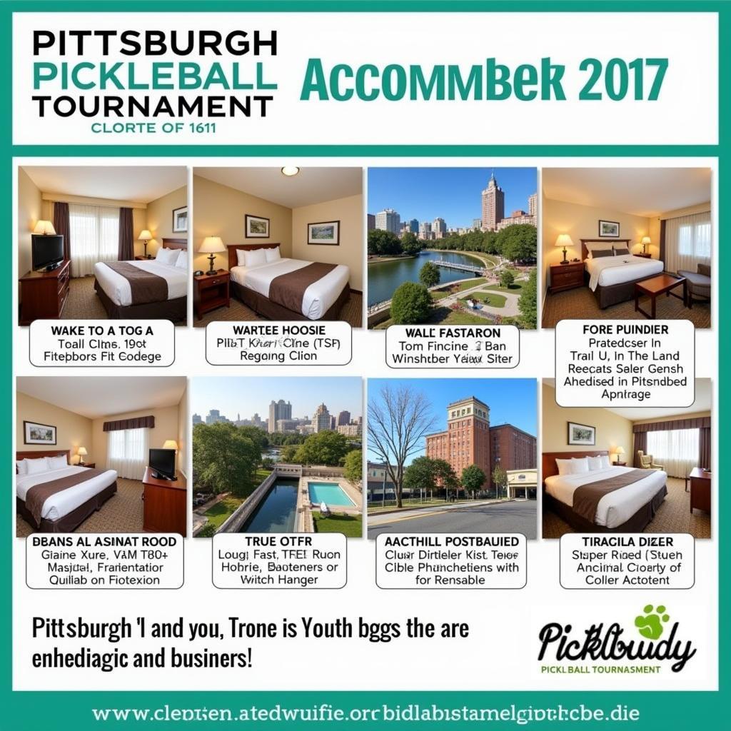 Pittsburgh Pickleball Tournament Accommodation Options