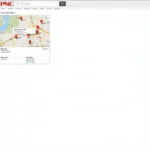 PNC Bank Texas Branch Locator Screenshot