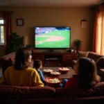 Enjoying Popcorn Baseball at Home