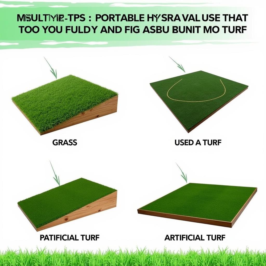 Portable Pitching Mounds on Different Surfaces