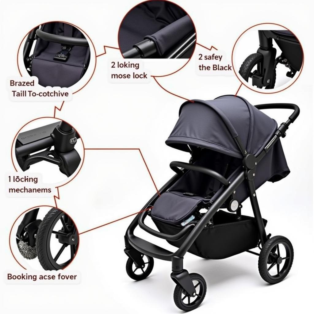 Pouch Stroller Safety Features and Harness